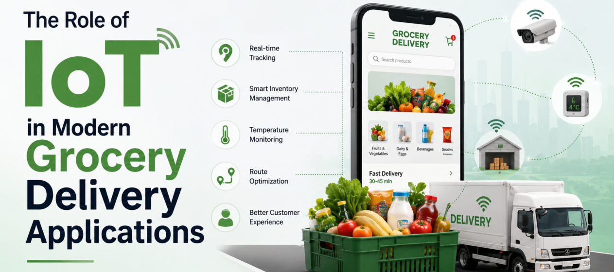 IoT in Grocery Delivery App